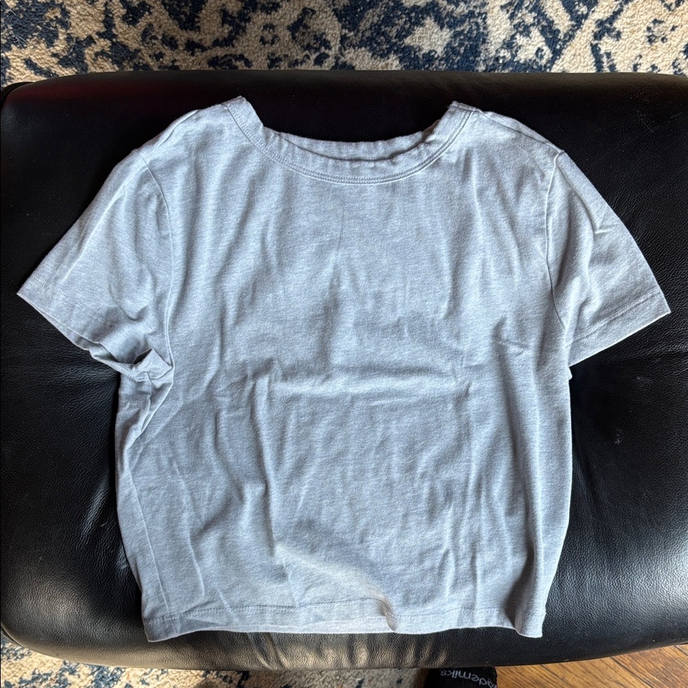 Wild Fable Gray Crop Top
